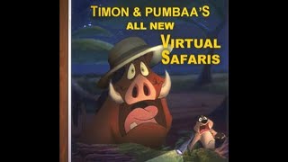 Timon and Pumbaas virtual safari full movie [upl. by Halladba]