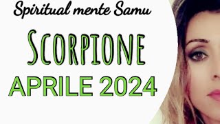 SCORPIONE ♏ Aprile 2024 previsioni🔮Tarocchi🔮 [upl. by Whetstone137]