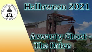 Halloween 2021 Preparation  Mounting and Motor of Axworthy Flying Ghost Part 2 Halloween DIY ENG [upl. by Aihsemek313]