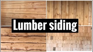 Lumber siding options for your next project [upl. by Leschen]