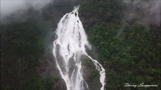 Mighty DudhSagar Drone view [upl. by Anneres72]