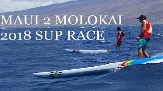 Maui 2 Molokai Downwind SUP Race M2M [upl. by Pufahl]