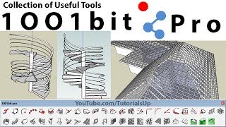 How To Use 1001bit Plugin in SketchUp [upl. by Aihsenor581]