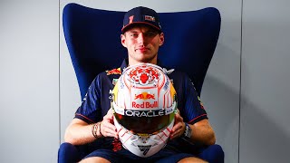 Max Verstappen reveals his 2023 Japanese Grand Prix helmet [upl. by Anived]