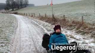 Elektro Dreirad  quotSchnee Tripquot im Januar [upl. by Judah]