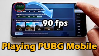 How To Enable 90FPS Samsung When Playing PUBG Mobile [upl. by Akym150]