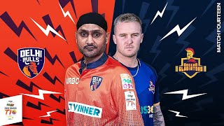 Match 14 HIGHLIGHTS  Delhi Bulls vs Deccan Gladiators  Day 5  Abu Dhabi T10 Season 6 [upl. by Letrice]