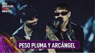 Peso Pluma y Arcángel con Peso Completo  Latin American Music Awards 2024 [upl. by Adranoel695]