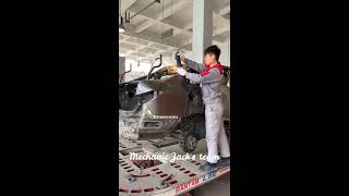 Whole process of Nissan Bluebird Sylphy restoration Back crashed [upl. by Ellahcim]