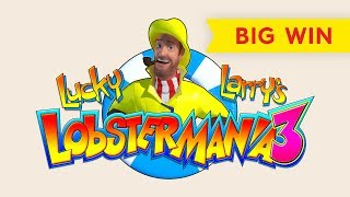 Lucky Larrys Lobstermania 3 Slot  LONGPLAY BATTLE [upl. by Fermin125]