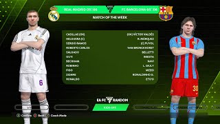 PES 2018  El Classico 2005  REAL MADRID VS BARCELONA [upl. by Ketchum458]