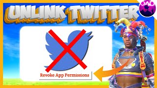 How to UNLINK TWITTER X APP from PUBGMBGMI in 2024 [upl. by Airalednac552]