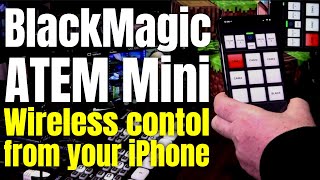 BlackMagic ATEM Mini  Wireless Control [upl. by Bamford]