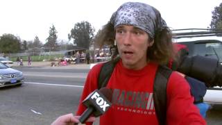 ORIGINAL Kai Hatchet Wielding Hitchhiker  FULL Interview [upl. by Carling]