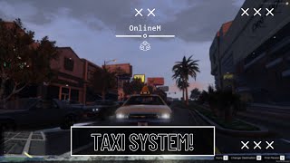 OnlineM Scaleform Taxi System  GTAOnline Inspired [upl. by Charles]