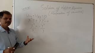 Solution of Laplace Equation  Separation of Variables [upl. by Calendre987]