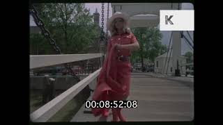 Amsterdam Early 1970s Fashion Canals Bridges 35mm [upl. by Alletniuq]