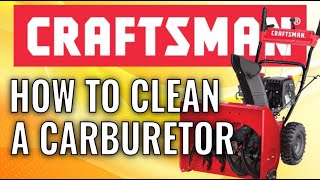 HOW TO Clean a Carburetor and Gas Tank on Troy Bilt TB230  Will it run right [upl. by Pearlman]