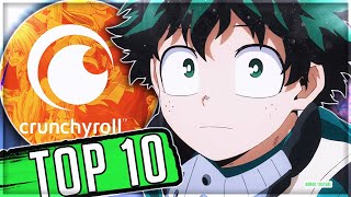 Top 10 Best Anime On Crunchyroll In 2023 [upl. by Kilar]