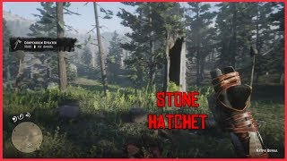 How to get Stone Hatchet in Red Dead Redemption 2 [upl. by Surdna704]