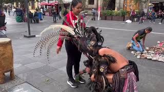 Zócalo de la Ciudad de Mexico Limpia de purificación [upl. by Rubliw918]