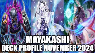 MAYAKASHI DECK PROFILE NOVEMBER 2024 YUGIOH [upl. by Bonney]