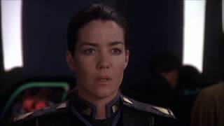 Babylon 5  Ivanova Death Incarnate Season 4 Episode 19  Between the Darkness and the Light [upl. by Sylirama]