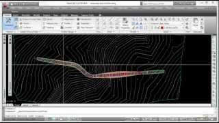 AutoCad Civil 3D  Creating Cross Sections [upl. by Del]