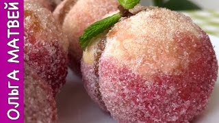 Пирожное quotПерсикиquot Вкус Далекого Детства  Peach Cookies Recipe English Subtitles [upl. by Saloma]