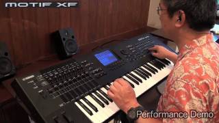 YAMAHA MOTIF XF Demo 23 Performances [upl. by Annuhsal]