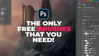 Top 5 Free Photoshop Brushes that Are Really Important [upl. by Eenahpets]