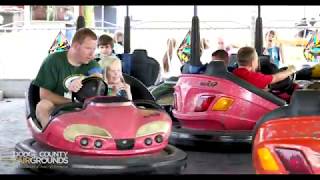 Carnival Amusement Rides at the Dodge County Fair [upl. by Ford]