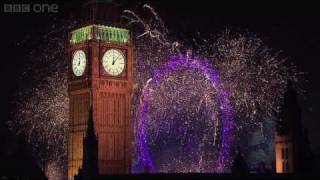 London Fireworks on New Years Day 2007  New Year Live  BBC [upl. by Couture328]