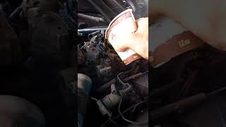 Filling the carburetor bowl a 1973 Battlelac Eldorado [upl. by Netsirc172]