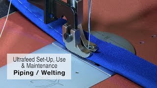 Piping Installation for Sailrite Ultrafeed Sewing Machine [upl. by Nahoj]