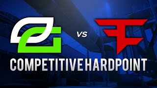 OpTic Gamings Official Roster vs FaZe  Competitive Hardpoint [upl. by Vikky]