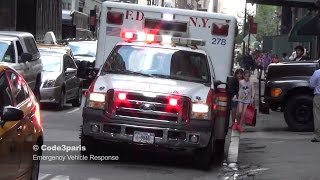 FDNY Ambuance 278 quotCabs pull to the rightquot [upl. by Orvan]