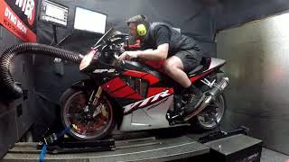 HONDA VTR1000 SP2 DYNO RUN [upl. by Haroun]