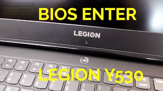 How to get into the BIOS on Lenovo LEGION Y530 enter bios acces to bios [upl. by Broderic]