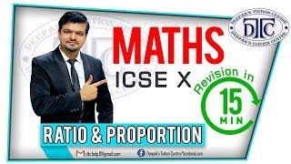 Ratio and Proportion  Full Chapter  Maths  ICSE  Class 10  in Hindi [upl. by Asilef]