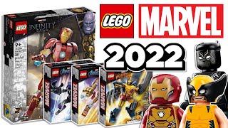 LEGO Marvel Super Heroes 2022 Sets OFFICIALLY Revealed [upl. by Ensign220]