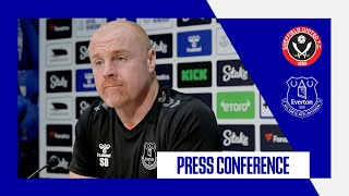 SHEFFIELD UNITED V EVERTON  Sean Dyches press conference  Premier League GW 4 [upl. by Leacim]