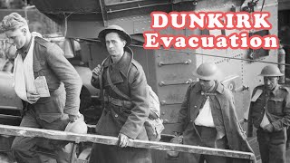 Evacuation of the British forces at Dunkirk [upl. by Rumery]