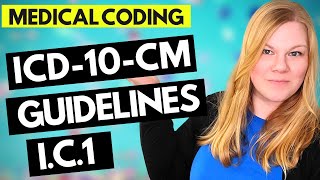 ICD10CM MEDICAL CODING GUIDELINES EXPLAINED  CHAPTER 1 GUIDELINES  INFECTIOUS DISEASES [upl. by Kendrick]