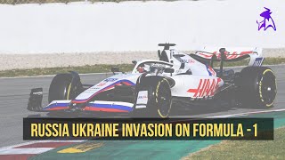 RussianUkraine invasion on Formula 1 [upl. by Fisuoy683]