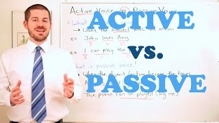 Grammar Series  Active Voice vs Passive Voice [upl. by Chery]