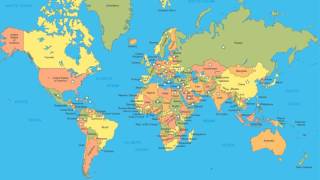 WORLD MAP VIDEO [upl. by Dalli674]