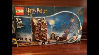 Opening the Lego Harry Potter the Shrieking Shack amp Whomping Willow 2022 set 76407 [upl. by Icaj760]