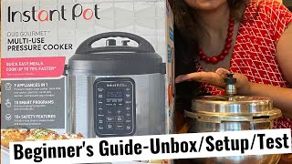 Getting Started with Instant Pot Duo Gourmet 6qt from Costco  Beginners Unboxing and Setup 2021 [upl. by Cahn]