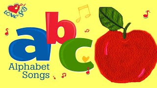 A Alphabet Song Learn Phonics and Letter Formation with Sing Along Lyrics [upl. by Ilojne]